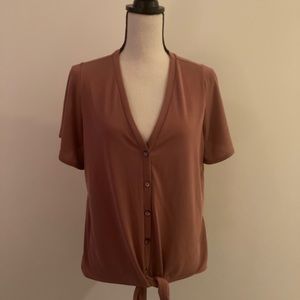 Womens Top Brown (L)
